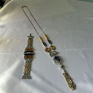 Chloe and Isabel necklace and bracelet set